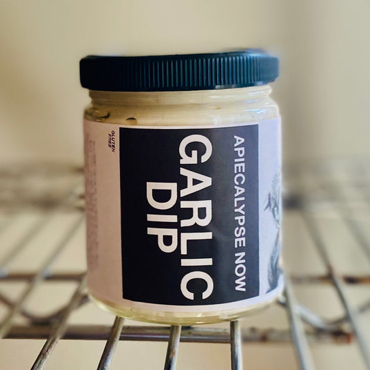Jar of Garlic Dip - 9oz Glass
